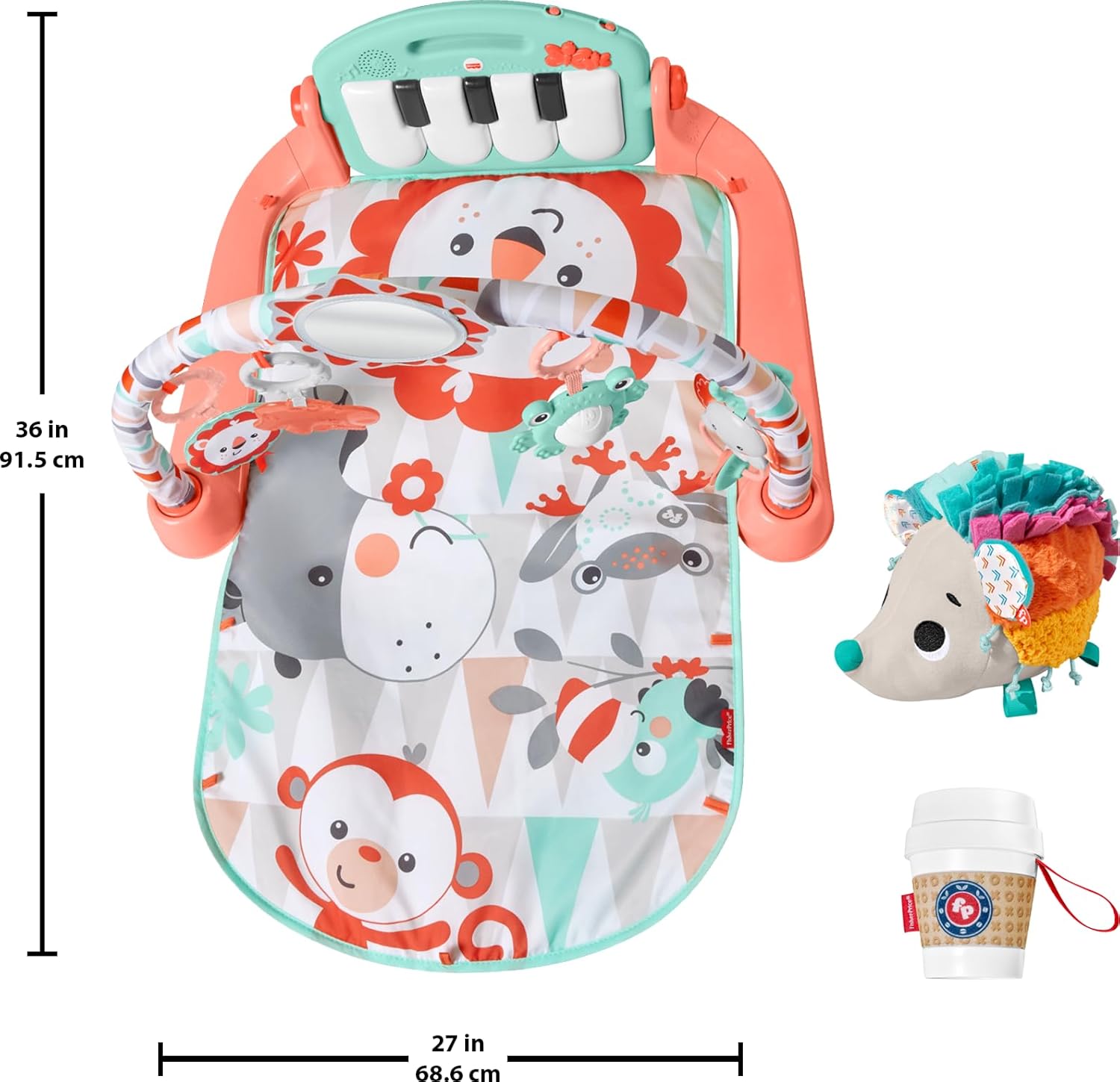 FisherPrice Newborn Baby Kit Lets Snuggle ampamp Play Set Developmental Toys with Activity Guide for Infants Ages 0 Months03 Months