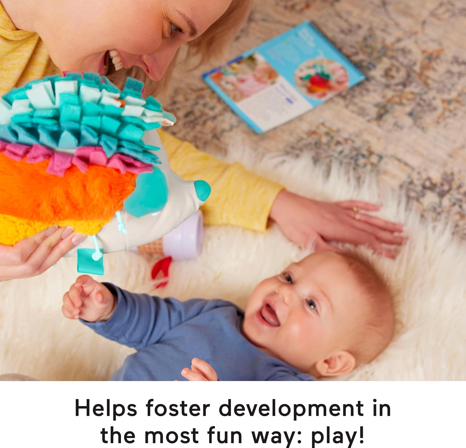 FisherPrice Newborn Baby Kit Lets Snuggle ampamp Play Set Developmental Toys with Activity Guide for Infants Ages 0 Months03 Months