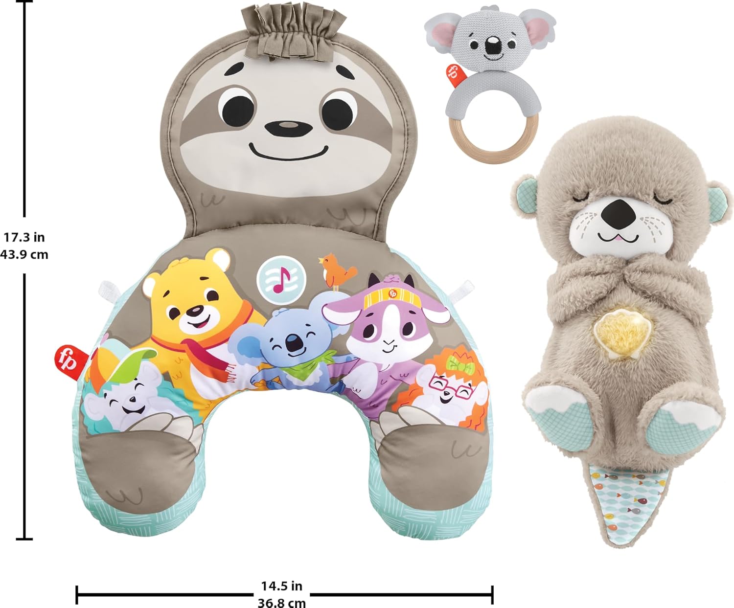 FisherPrice Newborn Baby Kit Lets Snuggle ampamp Play Set Developmental Toys with Activity Guide for Infants Ages 0 Months36 Months
