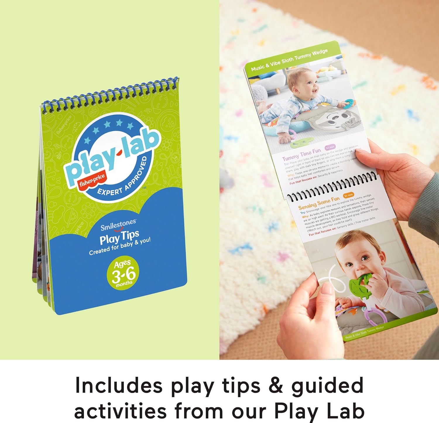 FisherPrice Newborn Baby Kit Lets Snuggle ampamp Play Set Developmental Toys with Activity Guide for Infants Ages 0 Months36 Months