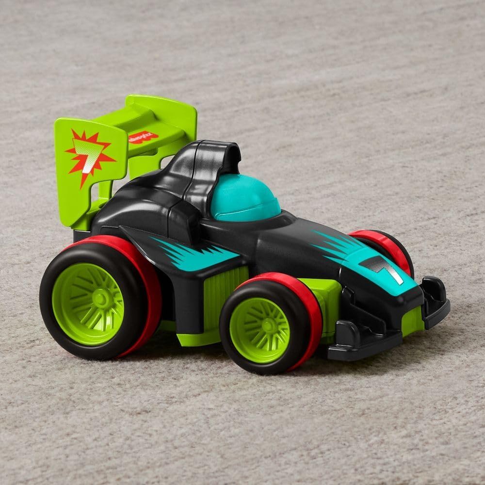 FisherPrice Preschool Toy Remote Controlled Car My Easy RC with 2 Speeds for Kids Ages 3 Years