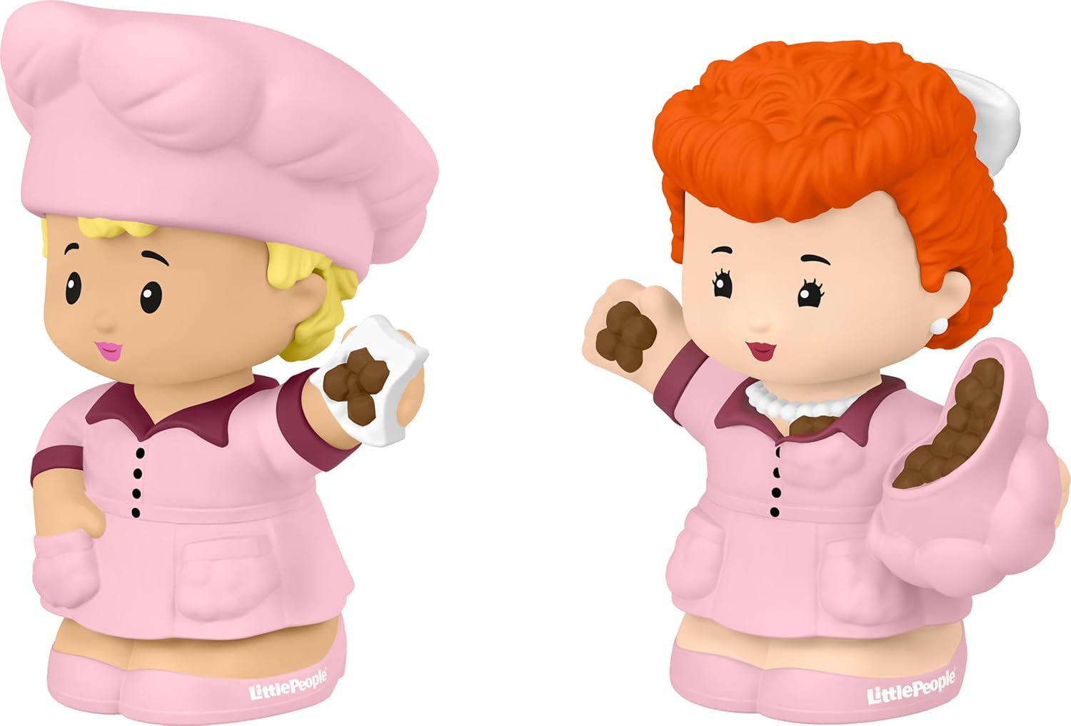 Little People Collector I Love Lucy TV Show Special Edition Set for Adults ampamp Fans Lucy ampamp Ethel Figures in a Display Box