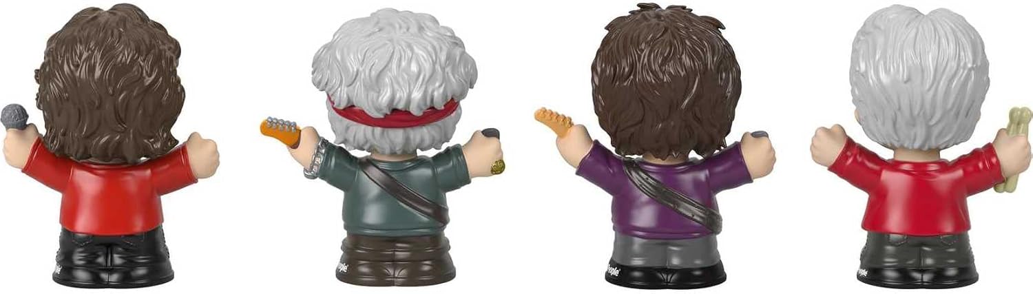 Little People Collector Rolling Stones Rock Band Special Edition Set for Adults ampamp Fans 4 Figures in Display Package