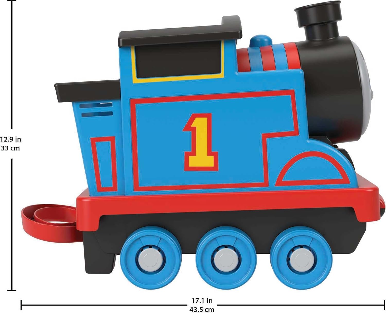 THOMAS ampamp FRIENDS PullAlong Toy Train for Kids Biggest Friend Thomas with Storage for Preschool Kids Ages 2 Years