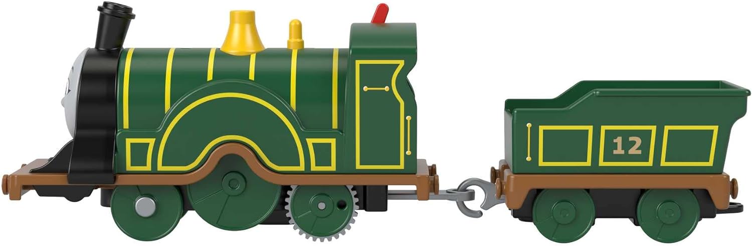Thomas ampamp Friends Motorized Toy Train Emily BatteryPowered Engine with Tender for Pretend Play Preschool Kids Ages 3 Years