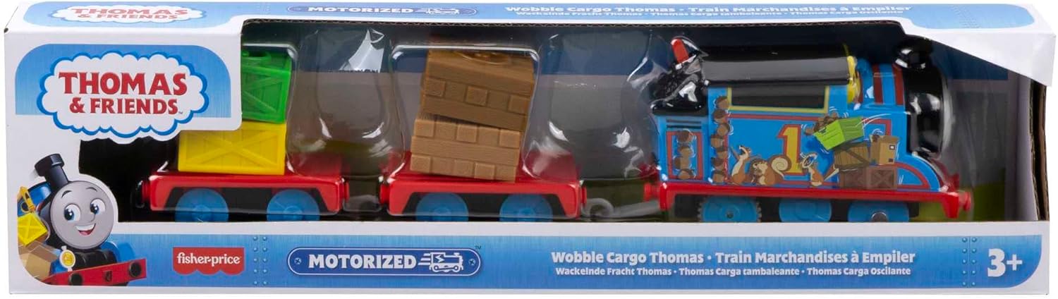 Thomas ampamp Friends Motorized Toy Train Graffiti Percy BatteryPowered Engine with 2 Cargo Cars for Pretend Play Preschool Kids Ages 3 YearsThomas Cargo