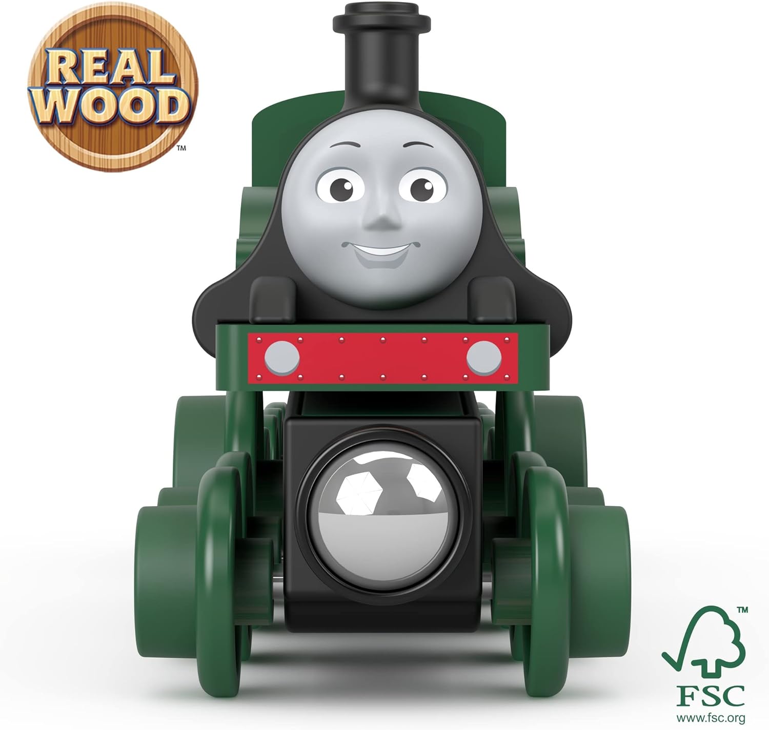 Thomas ampamp Friends Wooden Railway Toy Train Emily PushAlong Wood Engine ampamp Coal Car for Toddlers ampamp Preschool Kids Ages 2 Years Amazon Exclusive