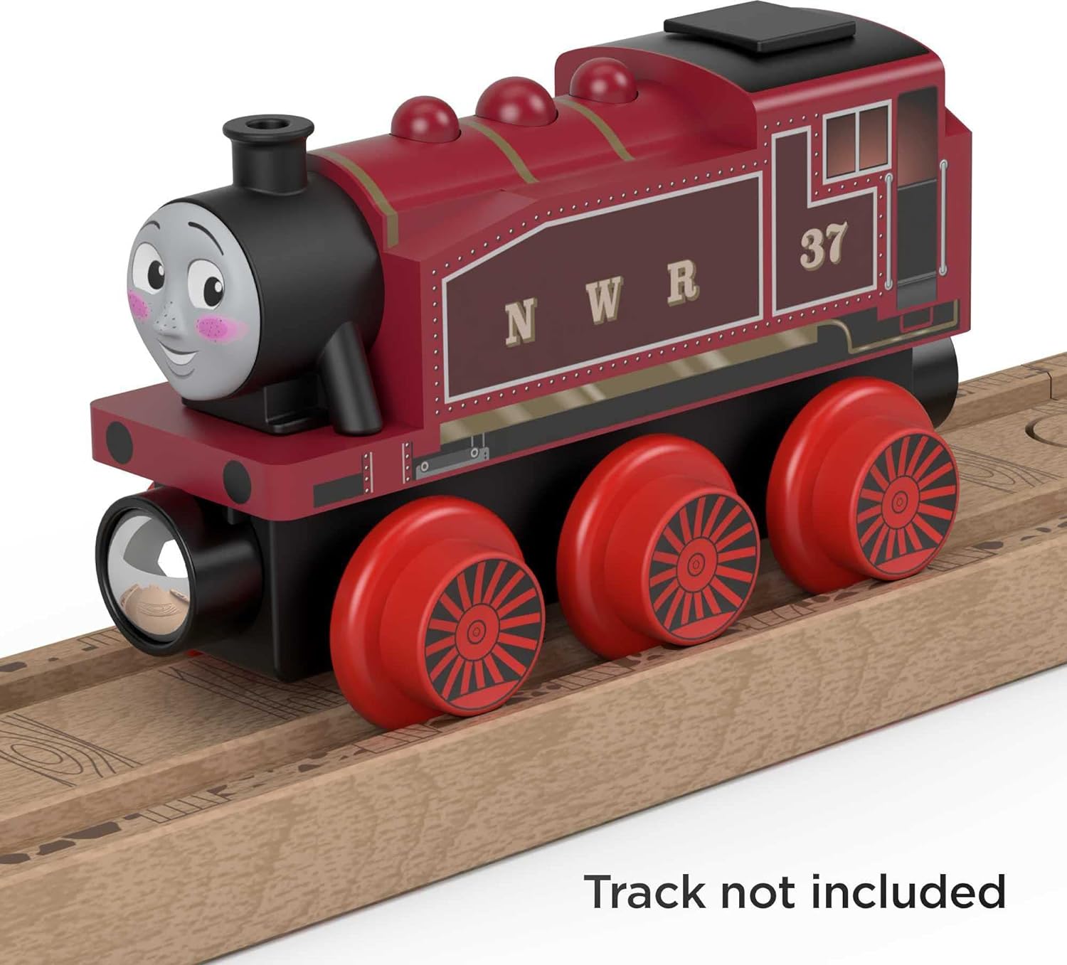 Thomas ampamp Friends Wooden Railway Toy Train Rosie PushAlong Wood Engine for Toddlers ampamp Preschool Kids Ages 2 Years Amazon ExclusiveWood Vehicle