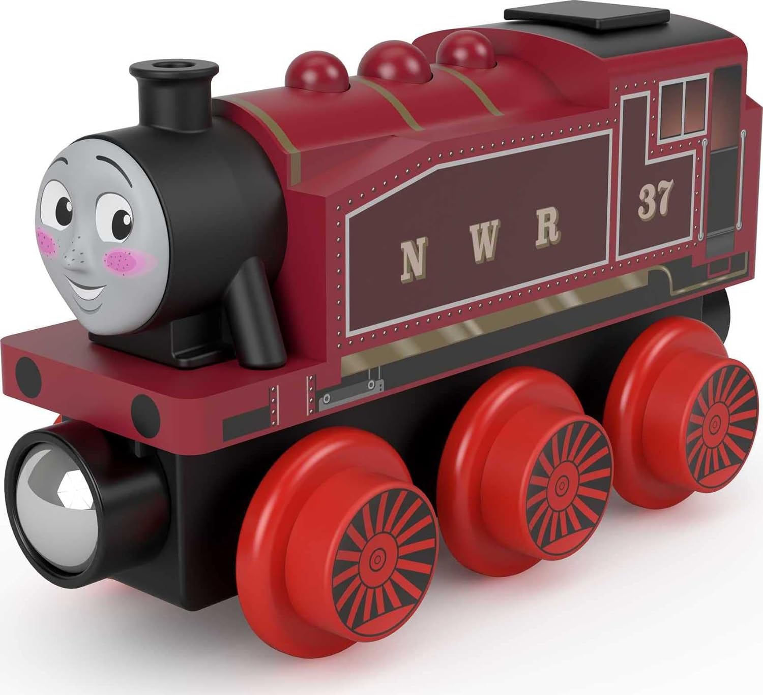 Thomas ampamp Friends Wooden Railway Toy Train Rosie PushAlong Wood Engine for Toddlers ampamp Preschool Kids Ages 2 Years Amazon ExclusiveWood Vehicle