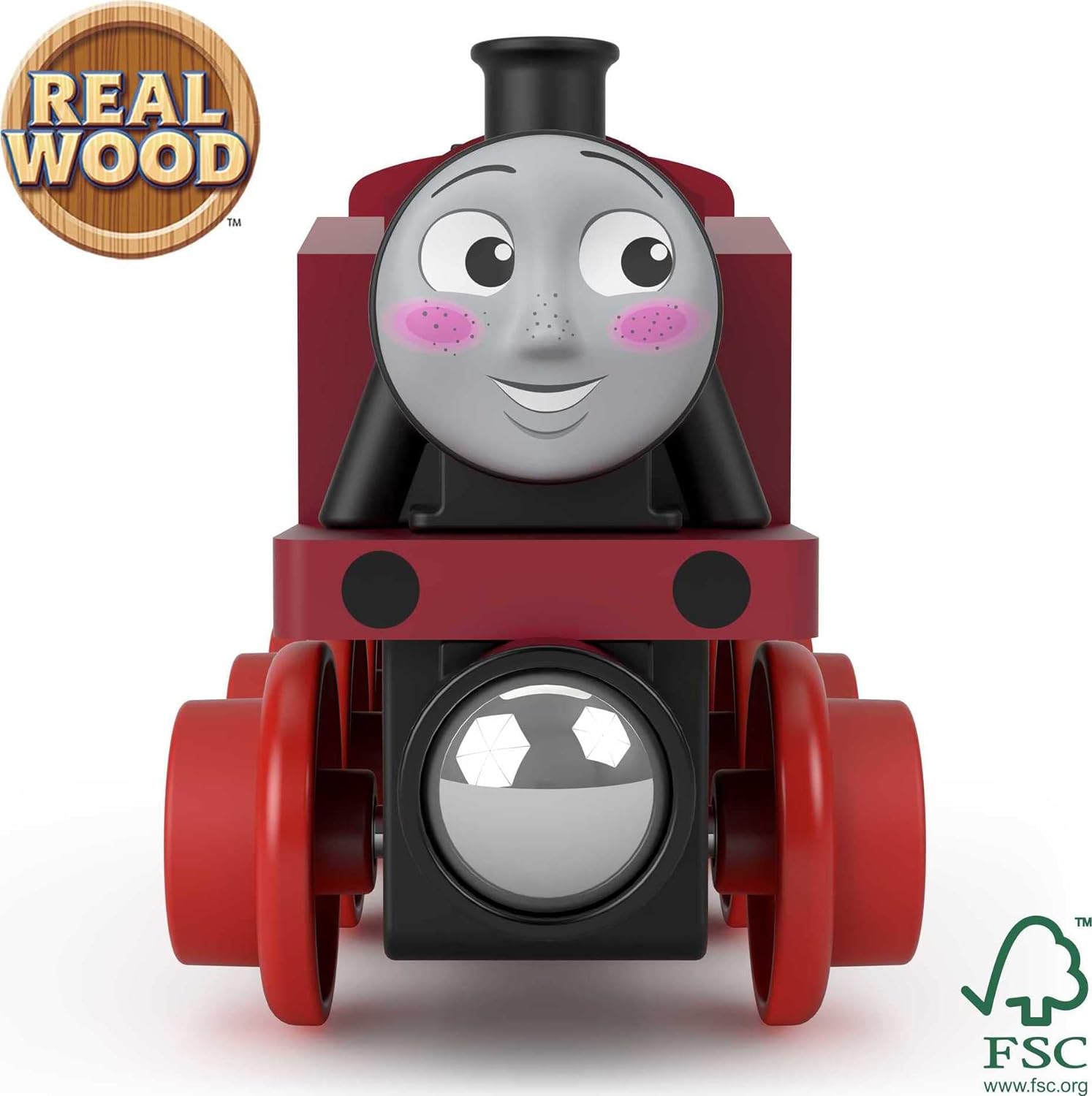 Thomas ampamp Friends Wooden Railway Toy Train Rosie PushAlong Wood Engine for Toddlers ampamp Preschool Kids Ages 2 Years Amazon ExclusiveWood Vehicle