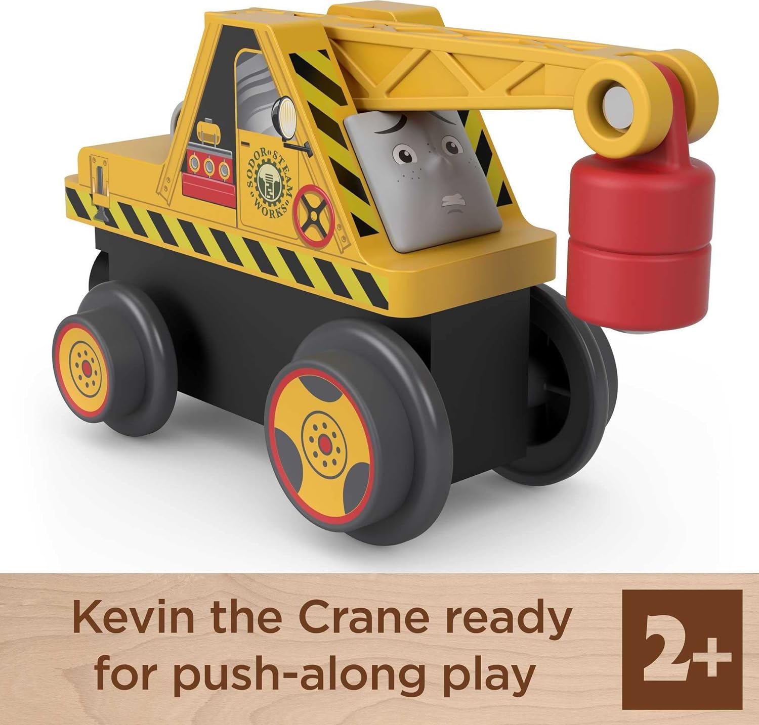 Thomas ampamp Friends Wooden Railway Toy Train Rosie PushAlong Wood Engine for Toddlers ampamp Preschool Kids Ages 2 Years Amazon ExclusiveWood Vehicle