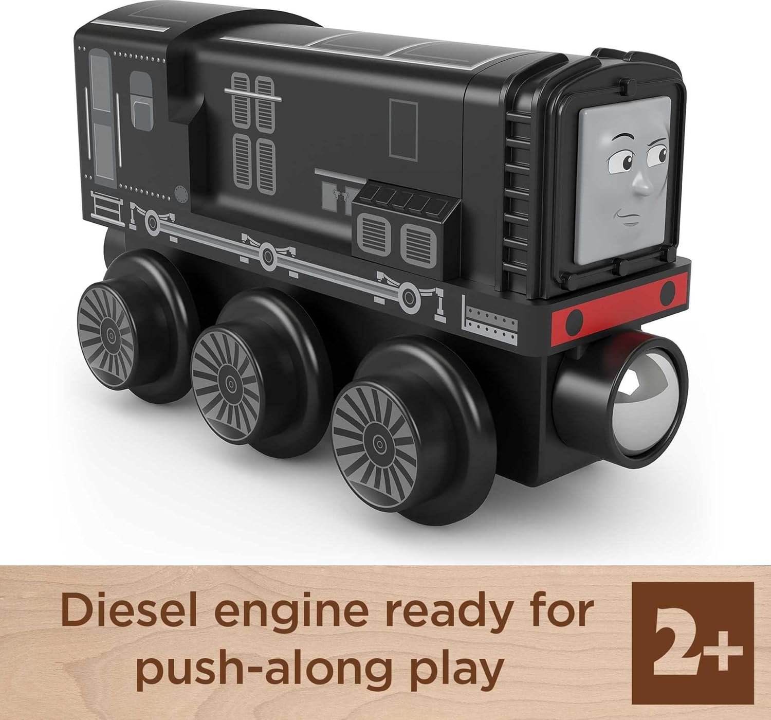 Thomas ampamp Friends Wooden Railway Toy Train Rosie PushAlong Wood Engine for Toddlers ampamp Preschool Kids Ages 2 Years Amazon ExclusiveWood Vehicle