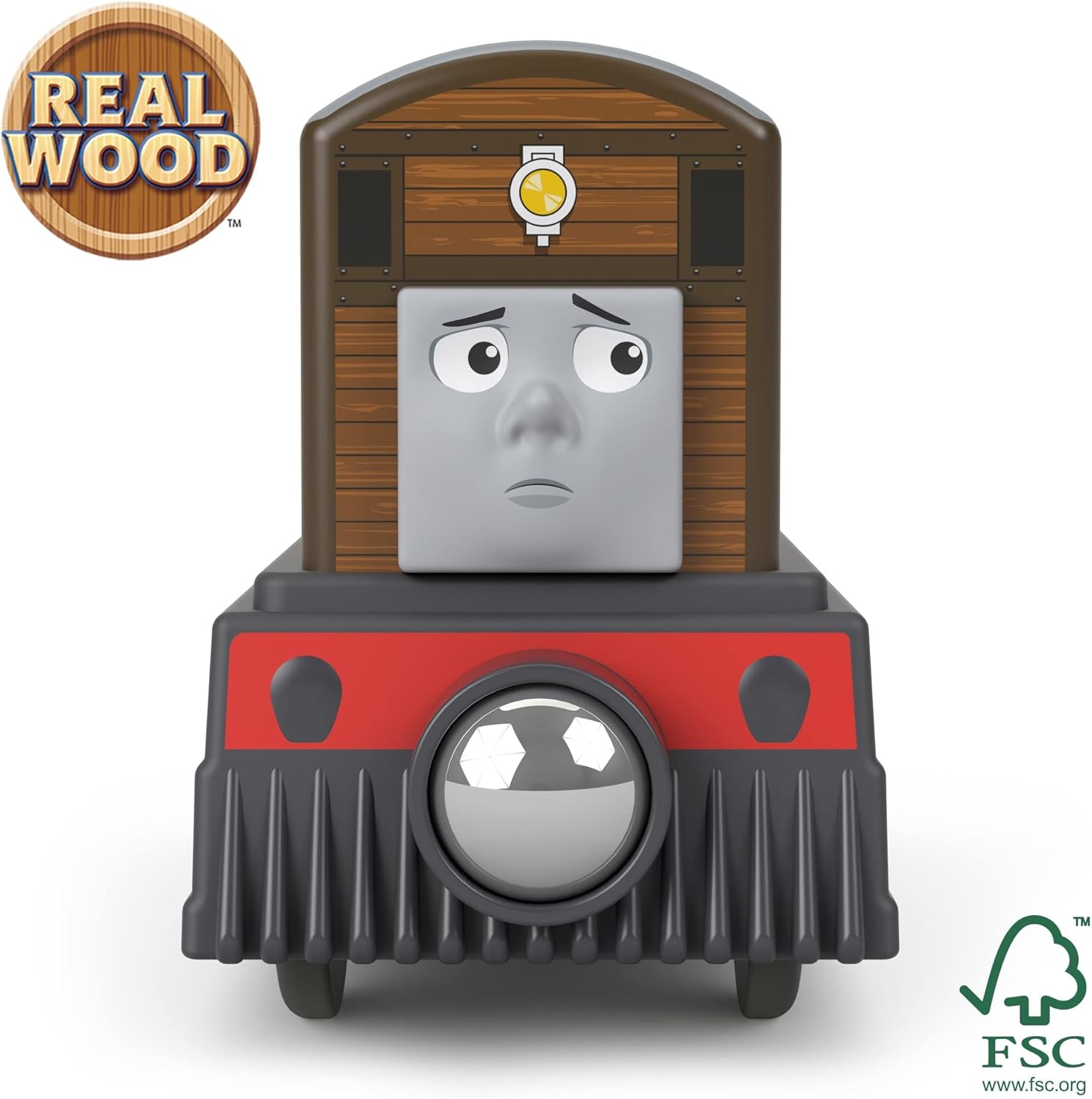 Thomas ampamp Friends Wooden Railway Toy Train Toby PushAlong Wood Engine for Toddlers ampamp Preschool Kids Ages 2 Years Amazon Exclusive
