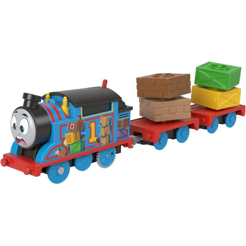 Thomas ampamp Friends Motorized Toy Train Graffiti Percy BatteryPowered Engine with 2 Cargo Cars for Pretend Play Preschool Kids Ages 3 YearsThomas Cargo