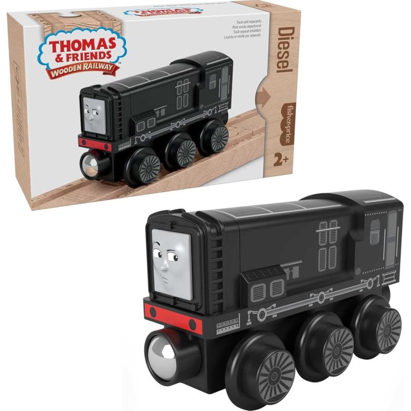 Thomas ampamp Friends Wooden Railway Toy Train Rosie PushAlong Wood Engine for Toddlers ampamp Preschool Kids Ages 2 Years Amazon ExclusiveWood Vehicle