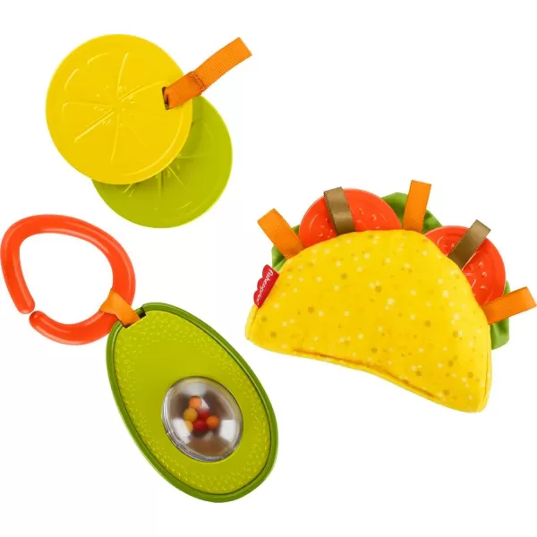 FisherPrice Baby Toys So Many Senses Set 4 Sensory Activities for Developmental Play for Newborns Ages 0 MonthsTaco Tuesday