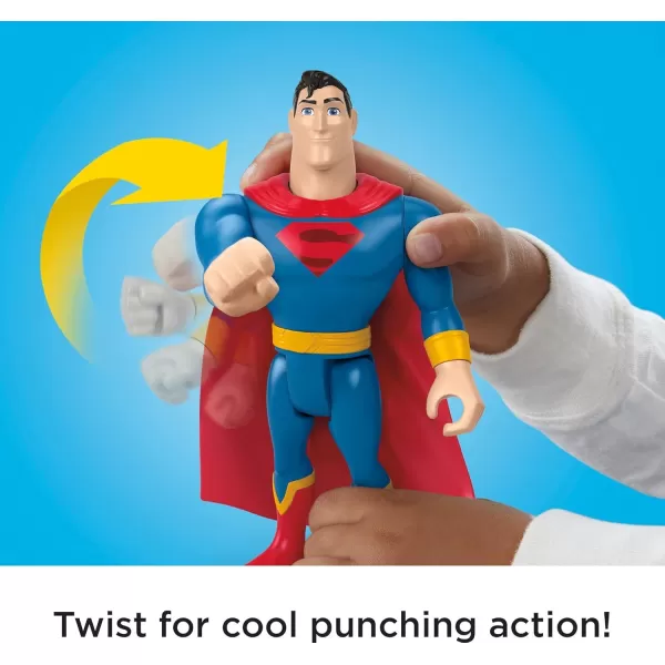 FisherPrice DC League of SuperPets Preschool Toys Super Hero ampamp Action Pet Set Batman Superman Krypto ampamp Ace for Kids Ages 3 Years