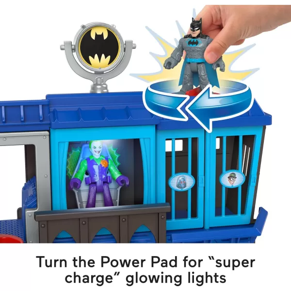 FisherPrice Imaginext DC Super Friends Batman Toy Gotham City Jail Recharged Playset for Preschool Pretend Play Kids Ages 3 Years