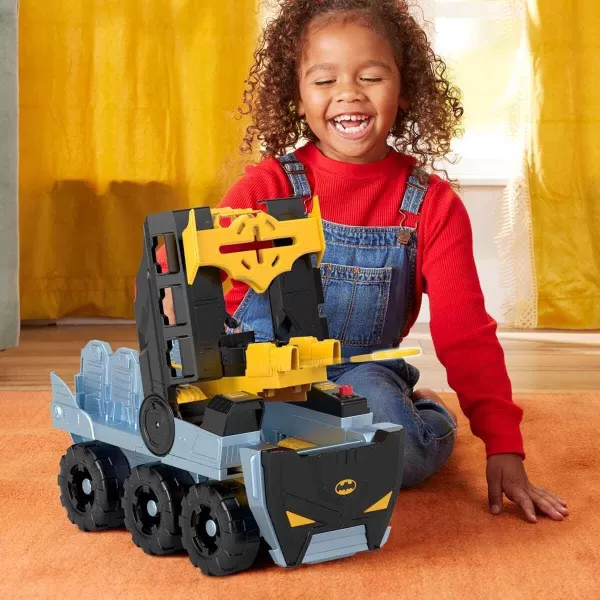 FisherPrice Imaginext DC Super Friends Batman Toys Transforming BatTank with Lights Sounds Figure ampamp Projectiles for Preschool Kids Ages 3 Years