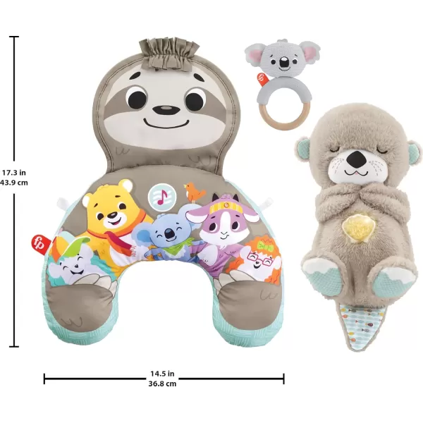 FisherPrice Newborn Baby Kit Lets Snuggle ampamp Play Set Developmental Toys with Activity Guide for Infants Ages 0 Months36 Months