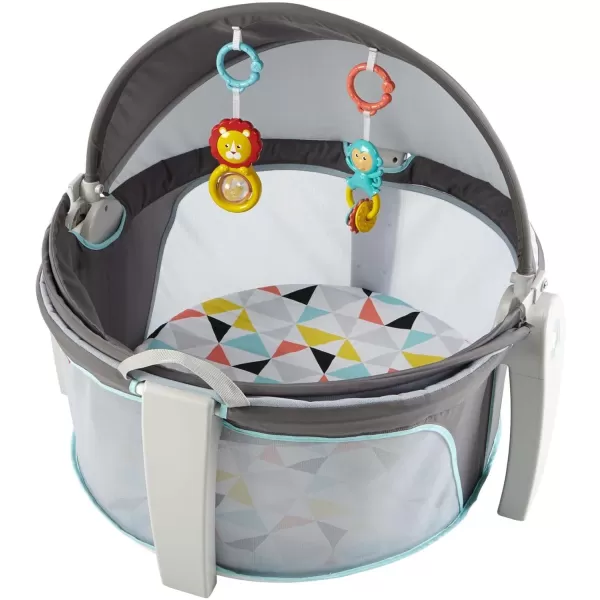 FisherPrice OnTheGo Baby Dome Gray and White