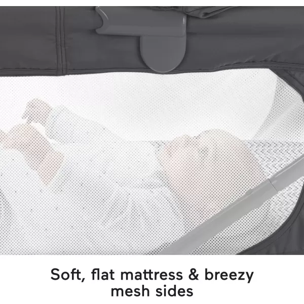 FisherPrice Portable Baby Crib Soothing View Projection Bassinet with Lights Music Vibrations ampamp Slim Fold for Newborns 0 Months Pencil StrokesPencil Strokes