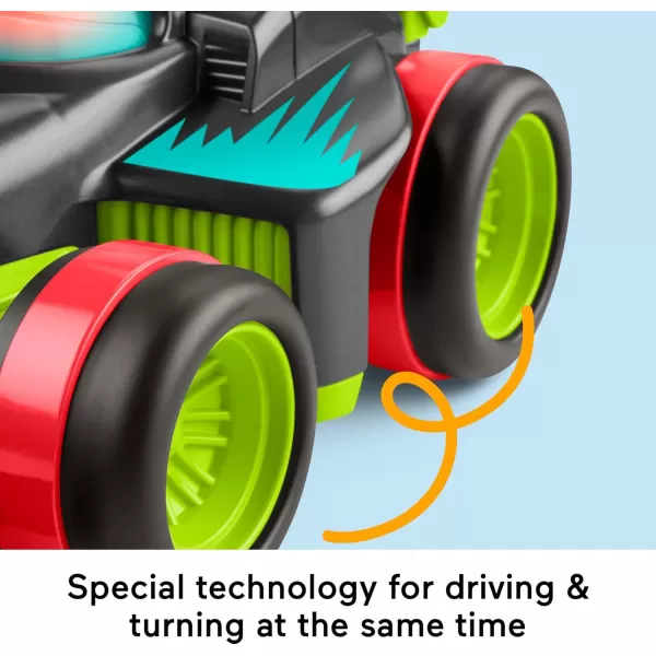FisherPrice Preschool Toy Remote Controlled Car My Easy RC with 2 Speeds for Kids Ages 3 Years