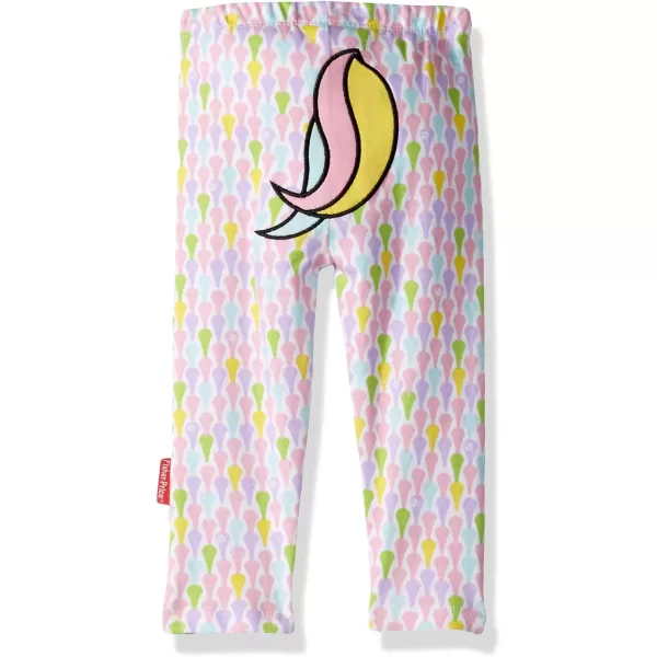 FisherPrice babyboys 3 Piece Shortsleeve Bodysuit Pant and Cap Layette SetWhitePink