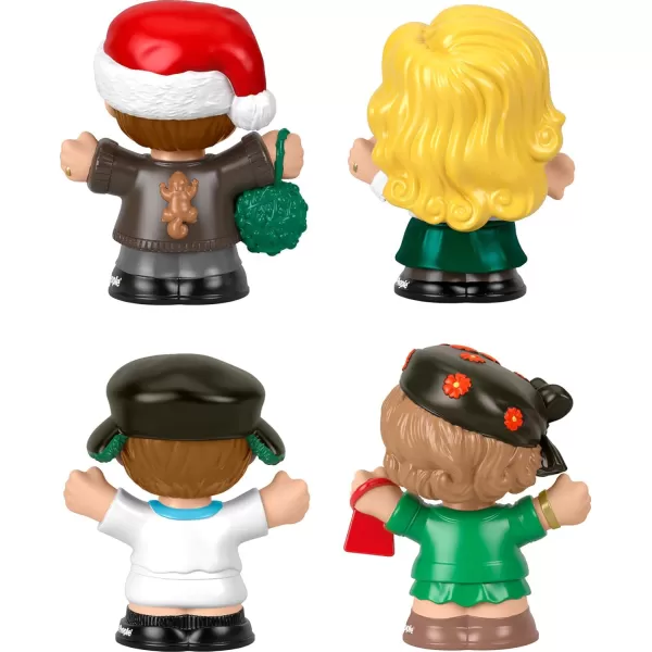 Little People Collector National Lampoons Christmas Vacation Movie Special Edition Set for Adults ampamp Fans 4 Figures in Display Package