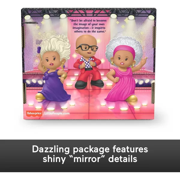 Little People Collector Rupaul Special Edition Set 3 Figures For Adults ampamp Fans in a Display Box