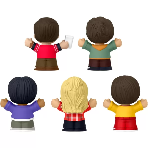 Little People Collector The Big Bang Theory TV Show Special Edition Set for Adults ampamp Fans 5 Figures in a Display Box