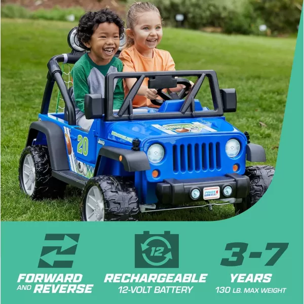 Power Wheels Kids Electric Riding Toy VehicleGameday Jeep  Battery