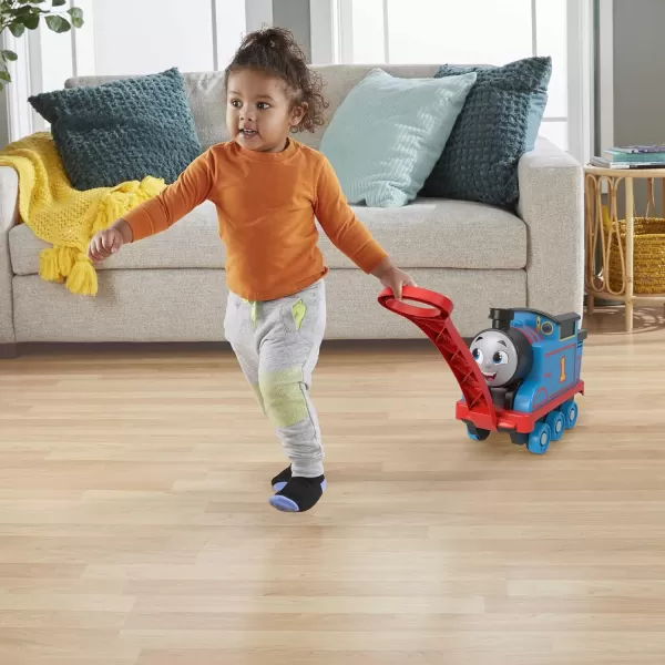 THOMAS ampamp FRIENDS PullAlong Toy Train for Kids Biggest Friend Thomas with Storage for Preschool Kids Ages 2 Years