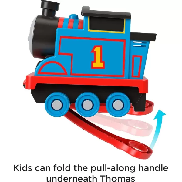 THOMAS ampamp FRIENDS PullAlong Toy Train for Kids Biggest Friend Thomas with Storage for Preschool Kids Ages 2 Years