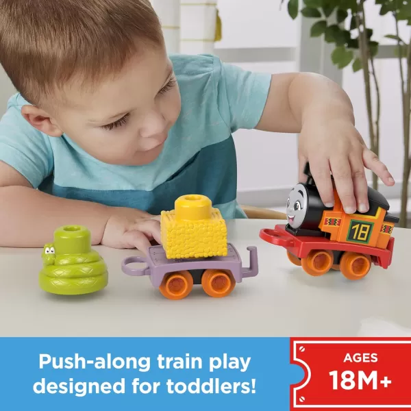 Thomas ampamp Friends Toddler Toy My First Brake Car Bruno PushAlong Vehicle with Stacking Cargo for Preschool Kids Ages 18 MonthsNia