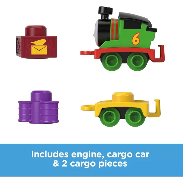 Thomas ampamp Friends Toddler Toy My First Brake Car Bruno PushAlong Vehicle with Stacking Cargo for Preschool Kids Ages 18 MonthsPercy