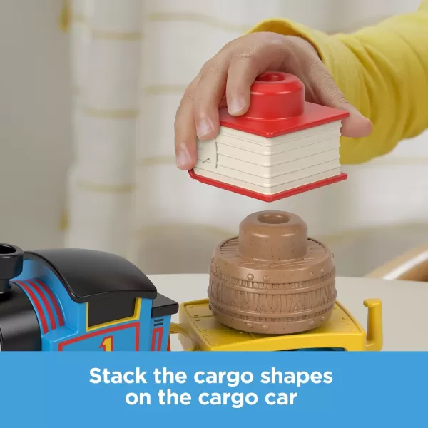 Thomas ampamp Friends Toddler Toy My First Brake Car Bruno PushAlong Vehicle with Stacking Cargo for Preschool Kids Ages 18 MonthsThomas