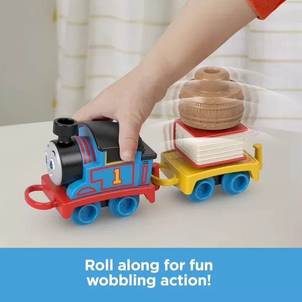 Thomas ampamp Friends Toddler Toy My First Brake Car Bruno PushAlong Vehicle with Stacking Cargo for Preschool Kids Ages 18 MonthsThomas