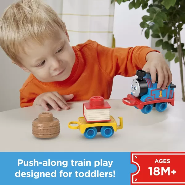 Thomas ampamp Friends Toddler Toy My First Brake Car Bruno PushAlong Vehicle with Stacking Cargo for Preschool Kids Ages 18 MonthsThomas