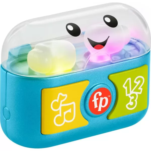 FisherPrice Baby ampamp Toddler Toy Laugh ampamp Learn Play Along Ear Buds with Music Lights ampamp Fine Motor Activities for Infants Ages 6 Months