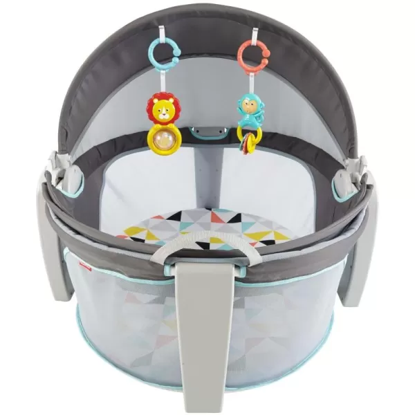 FisherPrice OnTheGo Baby Dome Gray and White