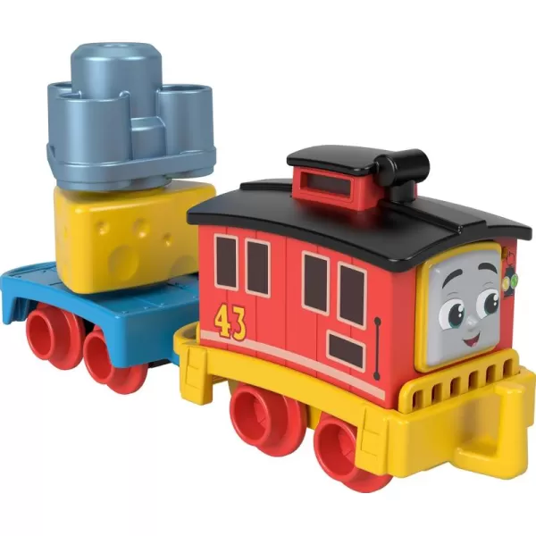 Thomas ampamp Friends Toddler Toy My First Brake Car Bruno PushAlong Vehicle with Stacking Cargo for Preschool Kids Ages 18 MonthsBruno