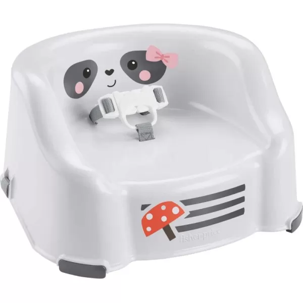 imageFisherPrice Toddler Booster Seat Simple Clean ampamp Comfort Raccoon Chair for Dining Table ampamp Travel with Baby Contoured SeatRaccoon