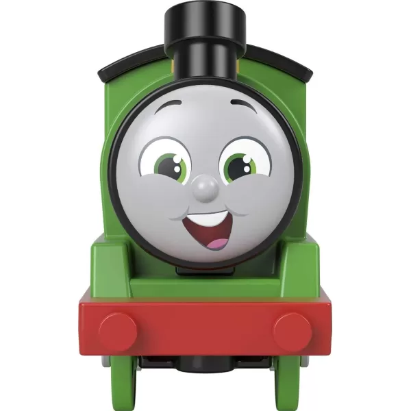 imageThomas ampamp Friends Motorized Toy Train Percy BatteryPowered Engine with Tender for Pretend Play Preschool Kids Ages 3 YearsMulticolor