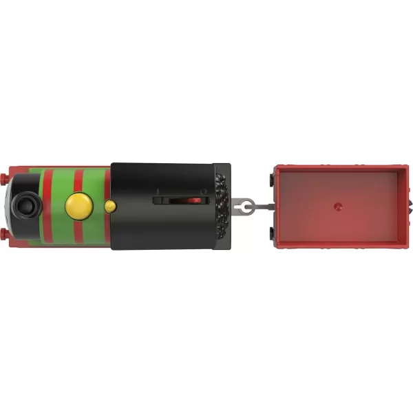 imageThomas ampamp Friends Motorized Toy Train Percy BatteryPowered Engine with Tender for Pretend Play Preschool Kids Ages 3 YearsMulticolor