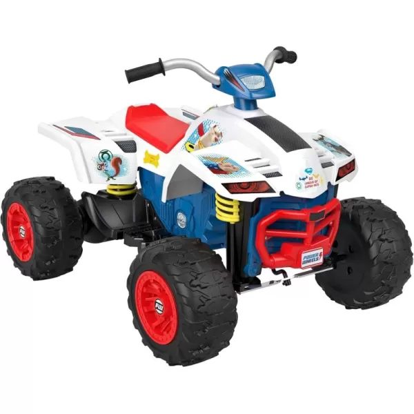 imagePower Wheels DC League of SuperPets RideOn Toy Racing Atv Battery Powered Vehicle for Preschool Kids Ages 37 YearsDC Super Pets Jeep