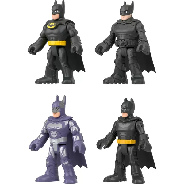 imageFisherPrice Imaginext DC Super Friends Batman Toys 85th Anniversary Collection Movie Figure Set for Adult Fans ampamp Preschool Kids Ages 3 Years