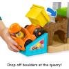 imageFisherPrice Little People Toddler Learning Toy Load Up n Learn Construction Site Playset with Dump Truck for Ages 18 Months