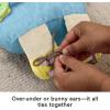 imageFisherPrice Toddler Educational Toy Learn to Dress Bunny Plush Animal Activity Doll for Preschool Kids Ages 2 Years