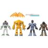 imageFisherPrice Imaginext Figure Set Disney and Pixar Lightyear Jr ZAP Patrol Multipack with Buzz Lightyear Toy for Preschool Kids Ages 3 Years